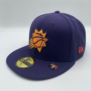 Phoenix Suns NBA Purple New Era 59Fifty Fitted Hat Mens 7 3/8 New